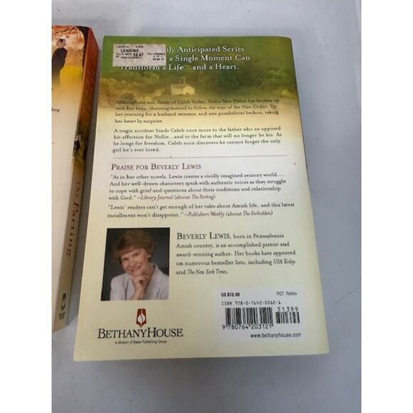 Complete THE COURTSHIP OF NELLIE FISHER Series 1-3 Beverly Lewis Book Lot - Picture 5 of 7